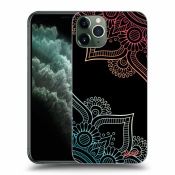 Szilikon tok erre a típusra Apple iPhone 11 Pro Max - Flowers pattern