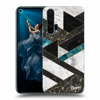 Szilikon tok erre a típusra Honor 20 Pro - Dark geometry