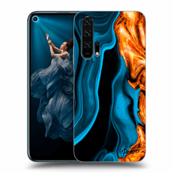 Szilikon tok erre a típusra Honor 20 Pro - Gold blue