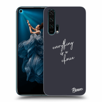 Szilikon tok erre a típusra Honor 20 Pro - Everything is a choice