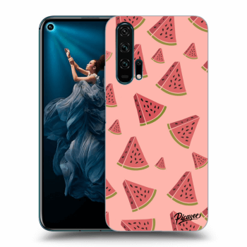Picasee átlátszó szilikon tok az alábbi mobiltelefonokra Honor 20 Pro - Watermelon