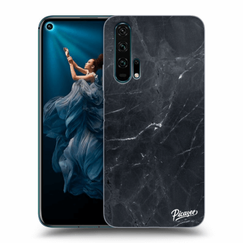 Szilikon tok erre a típusra Honor 20 Pro - Black marble