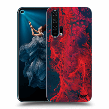 Szilikon tok erre a típusra Honor 20 Pro - Organic red