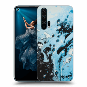 Szilikon tok erre a típusra Honor 20 Pro - Organic blue