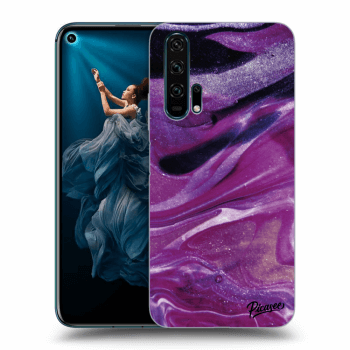 Szilikon tok erre a típusra Honor 20 Pro - Purple glitter