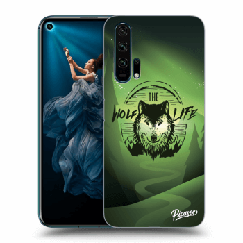 Szilikon tok erre a típusra Honor 20 Pro - Wolf life