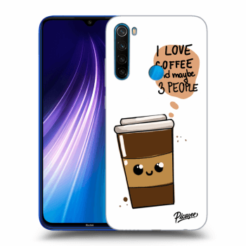 Szilikon tok erre a típusra Xiaomi Redmi Note 8 - Cute coffee