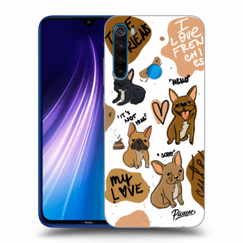 Szilikon tok erre a típusra Xiaomi Redmi Note 8 - Frenchies