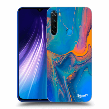 Szilikon tok erre a típusra Xiaomi Redmi Note 8 - Rainbow