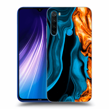 Szilikon tok erre a típusra Xiaomi Redmi Note 8 - Gold blue