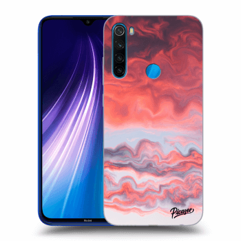 Szilikon tok erre a típusra Xiaomi Redmi Note 8 - Sunset