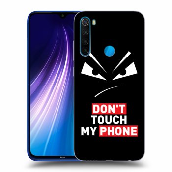 Szilikon tok erre a típusra Xiaomi Redmi Note 8 - Evil Eye - Transparent