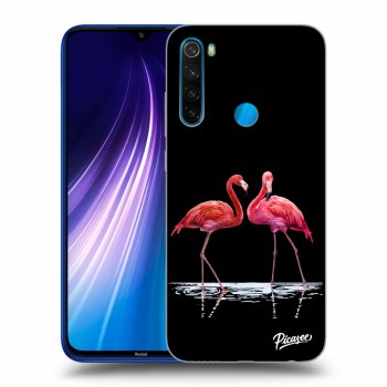 Picasee ULTIMATE CASE Xiaomi Redmi Note 8 - készülékre - Flamingos couple