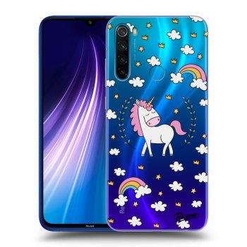 Picasee átlátszó szilikon tok az alábbi mobiltelefonokra Xiaomi Redmi Note 8 - Unicorn star heaven