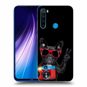 Szilikon tok erre a típusra Xiaomi Redmi Note 8 - French Bulldog