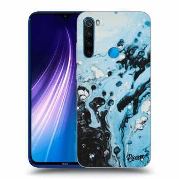 Szilikon tok erre a típusra Xiaomi Redmi Note 8 - Organic blue