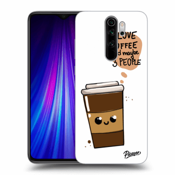 Szilikon tok erre a típusra Xiaomi Redmi Note 8 Pro - Cute coffee