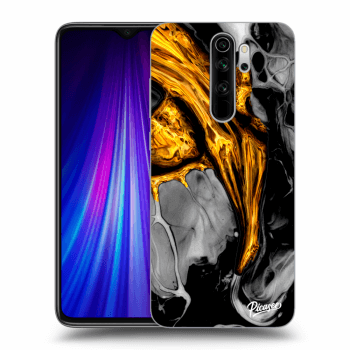 Szilikon tok erre a típusra Xiaomi Redmi Note 8 Pro - Black Gold