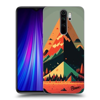 Picasee fekete szilikon tok az alábbi mobiltelefonokra Xiaomi Redmi Note 8 Pro - Oregon