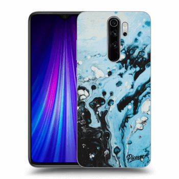 Szilikon tok erre a típusra Xiaomi Redmi Note 8 Pro - Organic blue