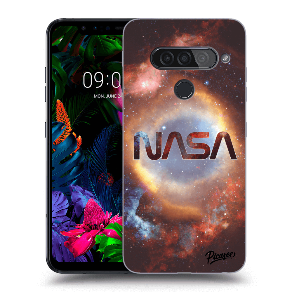 Picasee átlátszó szilikon tok az alábbi mobiltelefonokra LG G8s ThinQ - Nebula