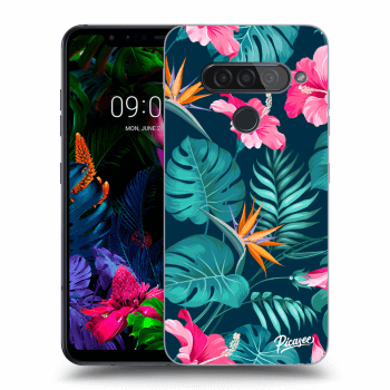 Tok az alábbi mobiltelefonokra LG G8s ThinQ - Pink Monstera