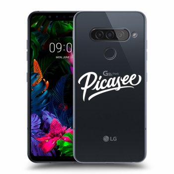 Picasee átlátszó szilikon tok az alábbi mobiltelefonokra LG G8s ThinQ - Picasee - White