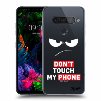 Tok az alábbi mobiltelefonokra LG G8s ThinQ - Angry Eyes - Transparent