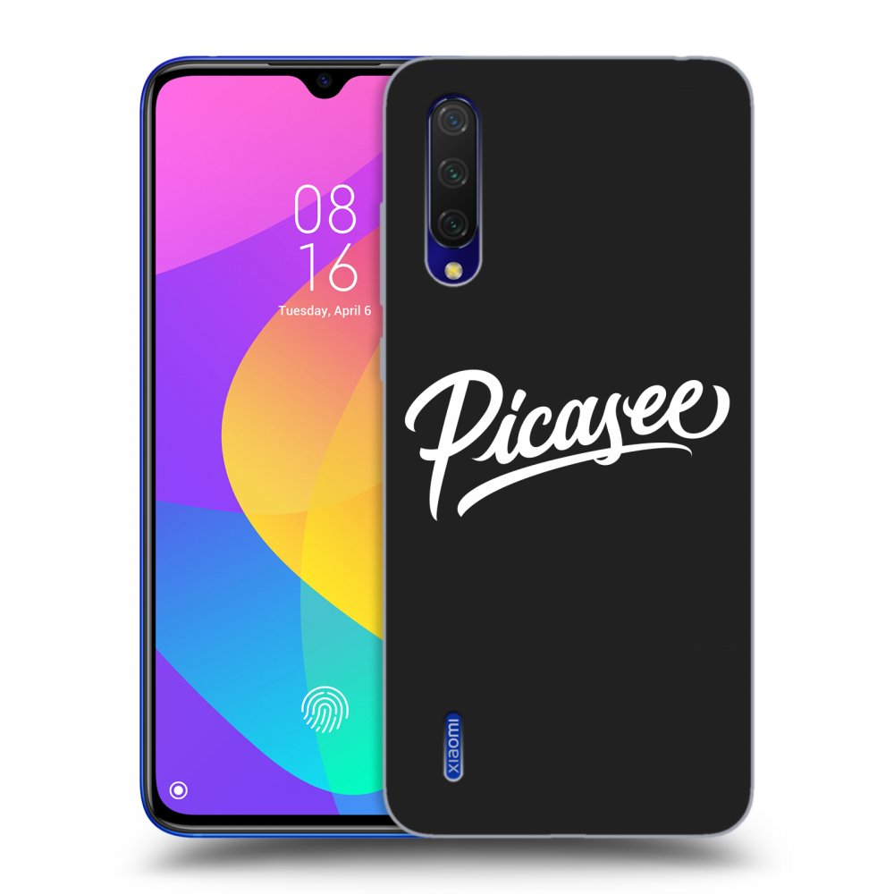 Picasee fekete szilikon tok az alábbi mobiltelefonokra Xiaomi Mi 9 Lite - Picasee - White