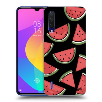 Picasee fekete szilikon tok az alábbi mobiltelefonokra Xiaomi Mi 9 Lite - Melone