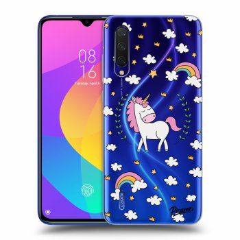 Picasee átlátszó szilikon tok az alábbi mobiltelefonokra Xiaomi Mi 9 Lite - Unicorn star heaven