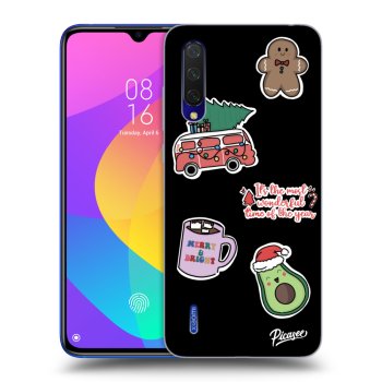 Tok az alábbi mobiltelefonokra Xiaomi Mi 9 Lite - Christmas Stickers