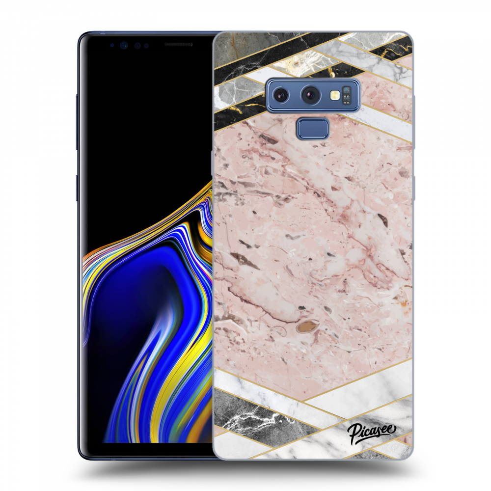Picasee ULTIMATE CASE Samsung Galaxy Note 9 N960F - készülékre - Pink geometry