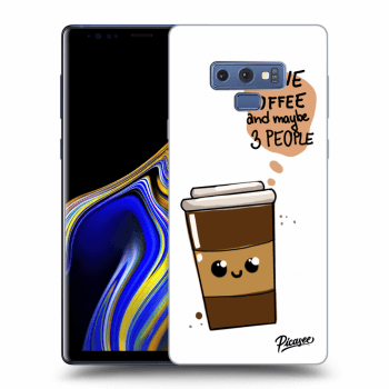 Szilikon tok erre a típusra Samsung Galaxy Note 9 N960F - Cute coffee