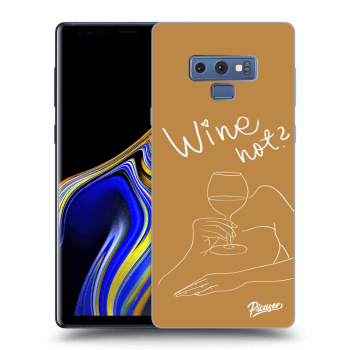 Szilikon tok erre a típusra Samsung Galaxy Note 9 N960F - Wine not