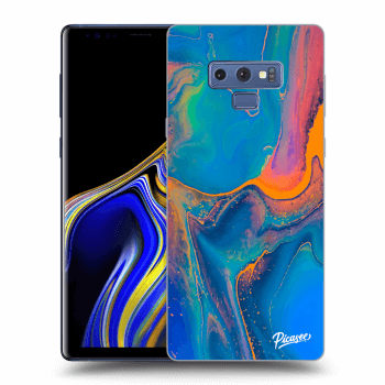 Szilikon tok erre a típusra Samsung Galaxy Note 9 N960F - Rainbow