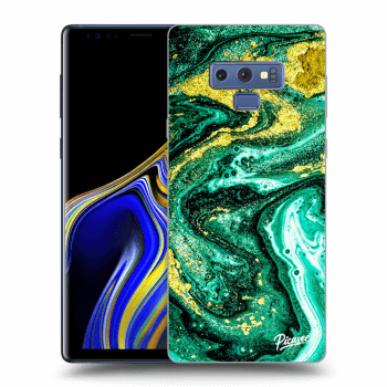 Szilikon tok erre a típusra Samsung Galaxy Note 9 N960F - Green Gold