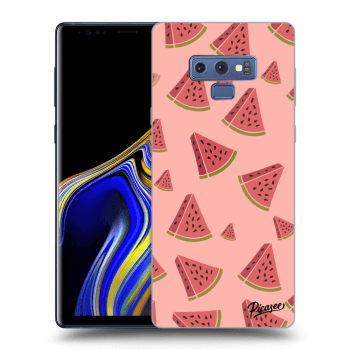 Picasee fekete szilikon tok az alábbi mobiltelefonokra Samsung Galaxy Note 9 N960F - Watermelon