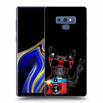 Szilikon tok erre a típusra Samsung Galaxy Note 9 N960F - French Bulldog