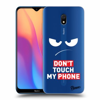 Tok az alábbi mobiltelefonokra Xiaomi Redmi 8A - Angry Eyes - Transparent