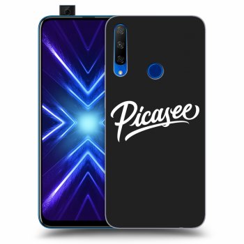 Picasee fekete szilikon tok az alábbi mobiltelefonokra Honor 9X - Picasee - White