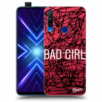 Picasee átlátszó szilikon tok az alábbi mobiltelefonokra Honor 9X - Bad girl