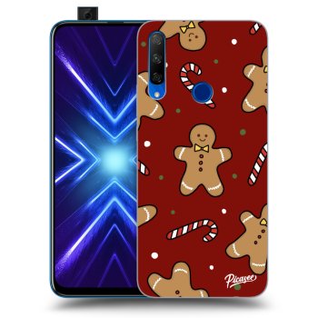 Picasee fekete szilikon tok az alábbi mobiltelefonokra Honor 9X - Gingerbread 2