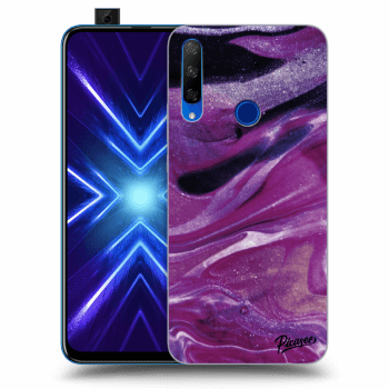 Tok az alábbi mobiltelefonokra Honor 9X - Purple glitter