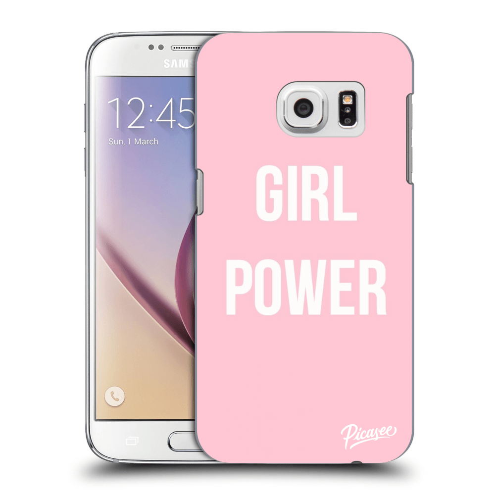 Picasee átlátszó szilikon tok az alábbi mobiltelefonokra Samsung Galaxy S7 G930F - Girl power