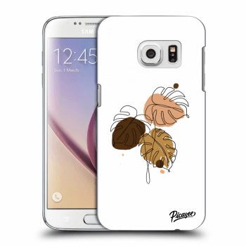 Picasee átlátszó szilikon tok az alábbi mobiltelefonokra Samsung Galaxy S7 G930F - Monstera