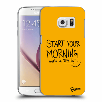 Picasee átlátszó szilikon tok az alábbi mobiltelefonokra Samsung Galaxy S7 G930F - Smile