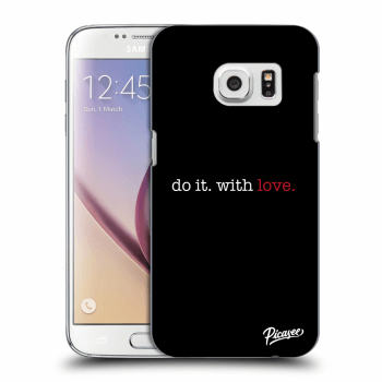 Picasee átlátszó szilikon tok az alábbi mobiltelefonokra Samsung Galaxy S7 G930F - Do it. With love.
