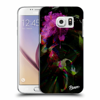 Picasee átlátszó szilikon tok az alábbi mobiltelefonokra Samsung Galaxy S7 G930F - Peony Color