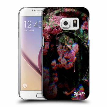 Picasee átlátszó szilikon tok az alábbi mobiltelefonokra Samsung Galaxy S7 G930F - Rosebush limited